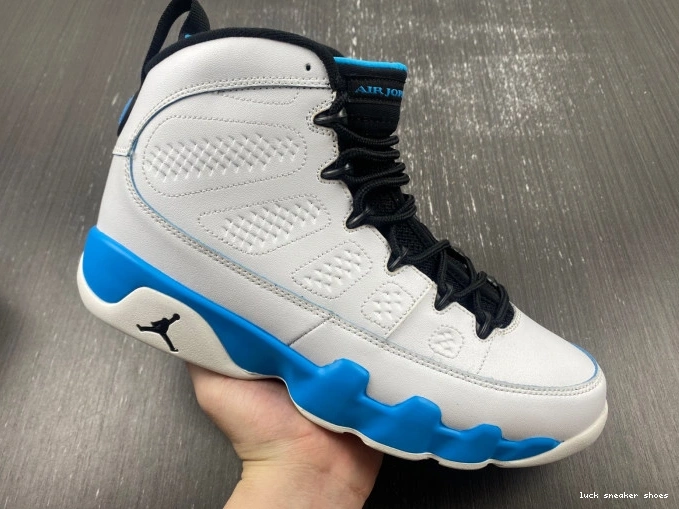 Reps LUCY Air FQ8992-101 Jordan 9 Blue Powder 0702
